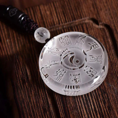 Five Sacred Mountains Yin-Yang Amulet Pendant  – Balance & Protection | Zen Ara Grove