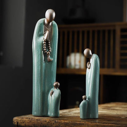 Minimalist Ceramic Formless Buddha – Serene Meditation Decor for Mindful Living | Zen Ara Grove