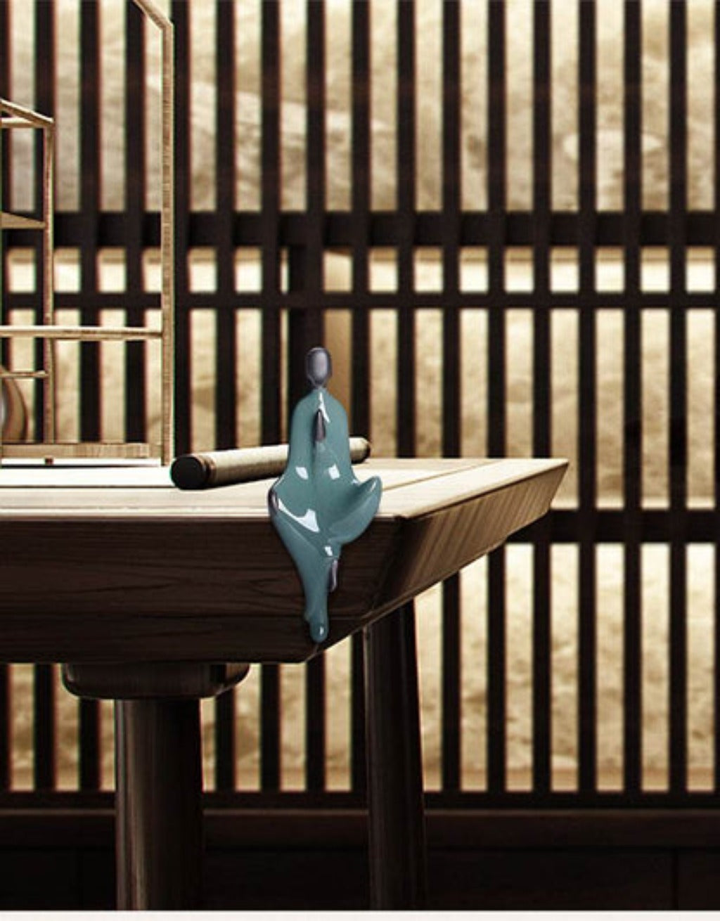 Porcelain Formless Buddha Figurine – Zen Style Mindfulness Sculpture | Zen Ara Grove