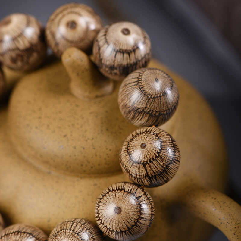 TODAY ONLY! Rattan Eagle-Eye Wood Mala Bracelet