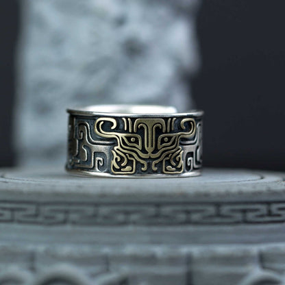 Feng Shui Taotie Ring – Symbol of Protection and Prosperity | Zen Ara Grove