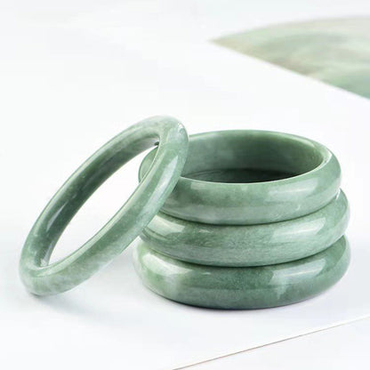 Limited Time Offer · Harmony Charm – Green Jade Bangle of Luck and Peace | Zen Ara Grove