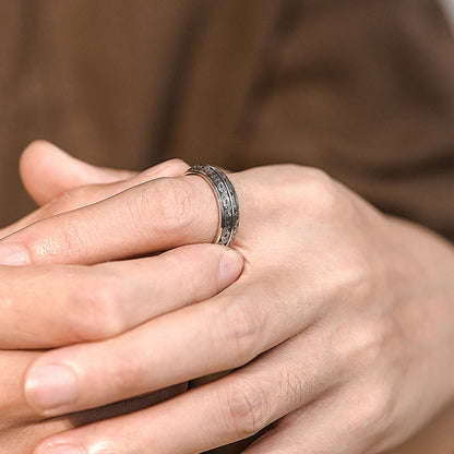 Beast Motif Spiral Ring – Ancient Grace, Modern Elegance | Zen Ara Grove