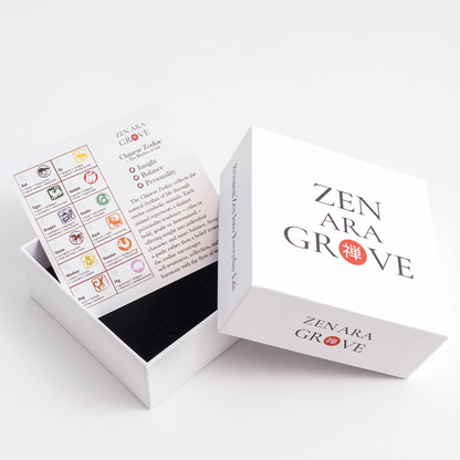 LIMITED TIME OFFER | Handmade Red Rope Bracelet with Green Bodhi Bead – Twelve Zodiac Buddha for Protection | Zen Ara Grove