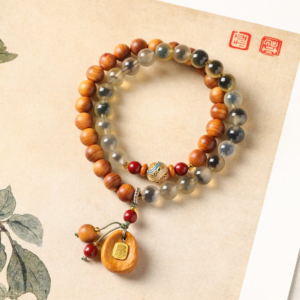 Cypress & Sugared Agni Mala Doubler · Zhaxi Lhamo Guardianship