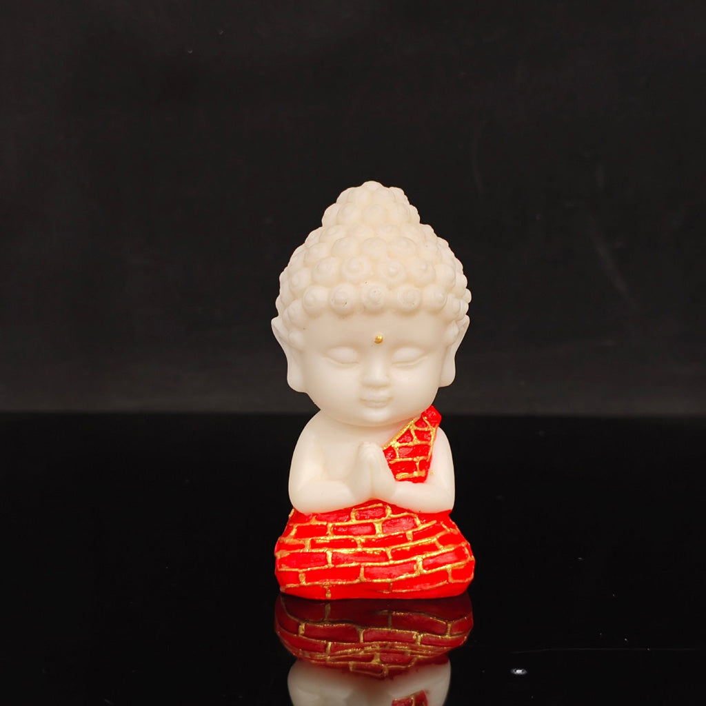 Nine-Petal Lotus Baby Buddha in Tagua Nut – Blessings in Every Bloom | Zen Ara Grove