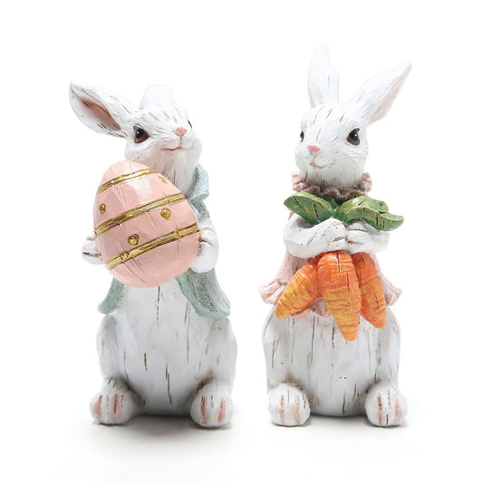 Easter Bunny Figurine Collection – Spring Blessings & New Beginnings | Zen Ara Grove