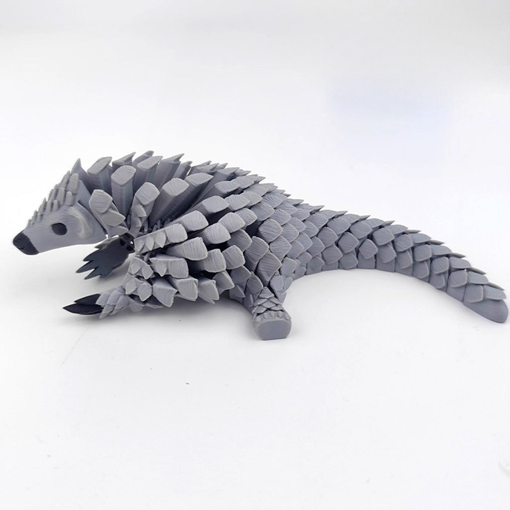 Fully Articulated Pangolin Fidget – Movable Scales, Calming Touch | Zen Ara Grove