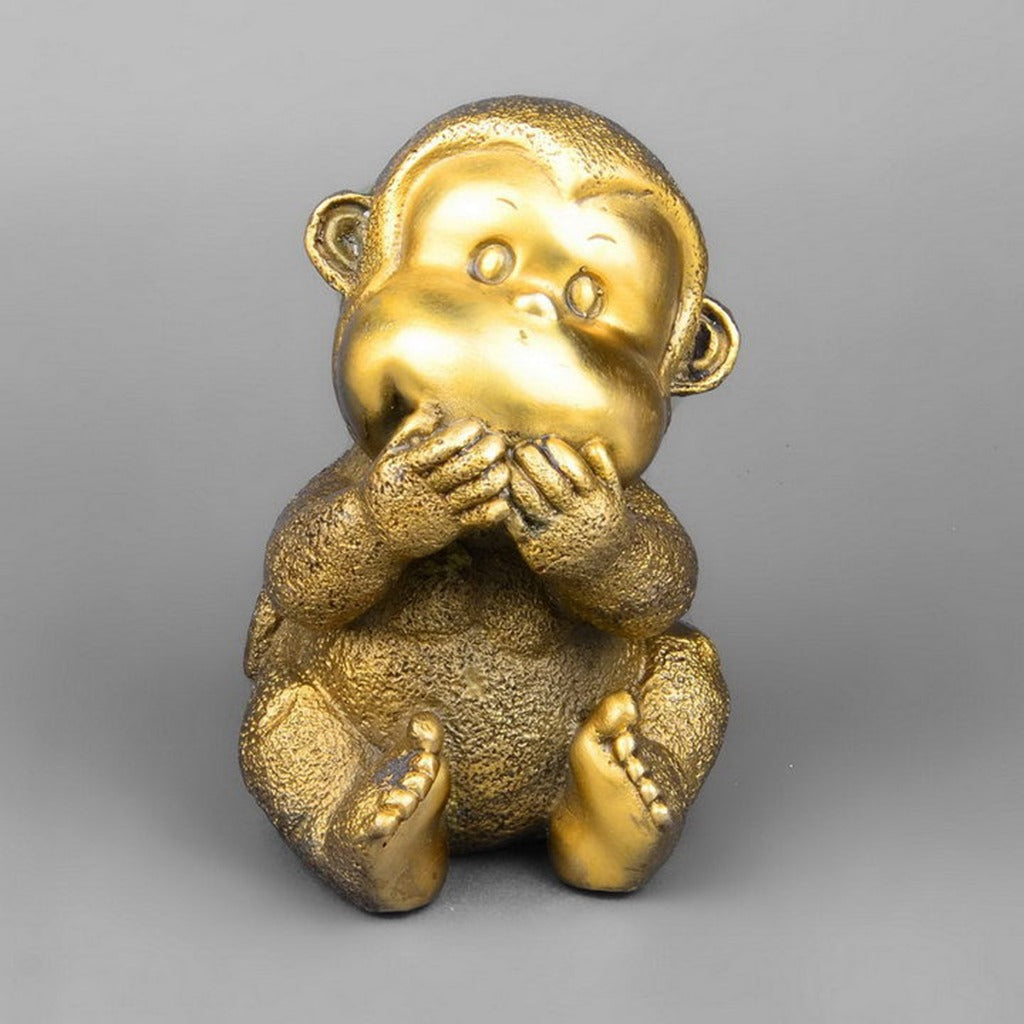 Zodiac Brass Monkey Statues – "Four-Nos" Wisdom & Mindfulness Décor | Zen Ara Grove