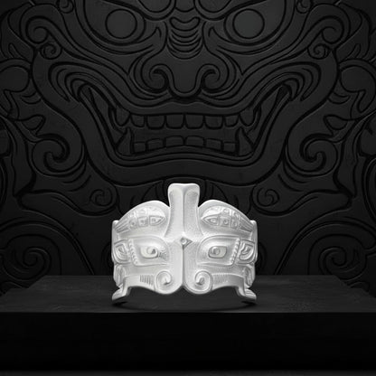 Taotie Beast Ring – Ancient Guardian of Strength | Zen Ara Grove