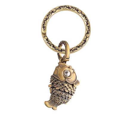 Lucky Koi Fish Pendant – Articulated Moving Tail for Stress Relief | Zen Ara Grove