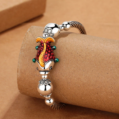 Lucky Koi Charm Bracelet – Joy and Prosperity Always | Zen Ara Grove
