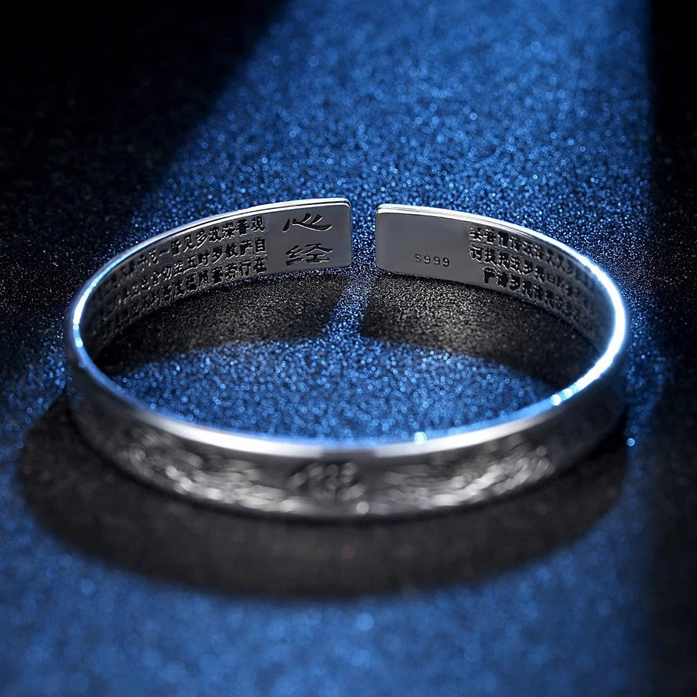 TODAY ONLY! Vintage Lotus Buddha Bangle - Inner Sutra
