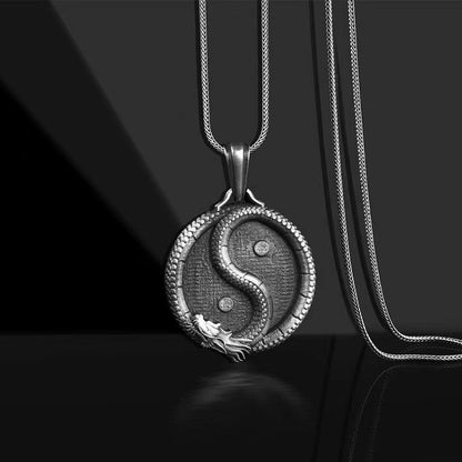 Yin-Yang Dragon Amulet – Balance of Power | Zen Ara Grove