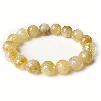 Crystal Beaded Bracelet with Elastic Cord – Handmade Design | Zen Ara Grove