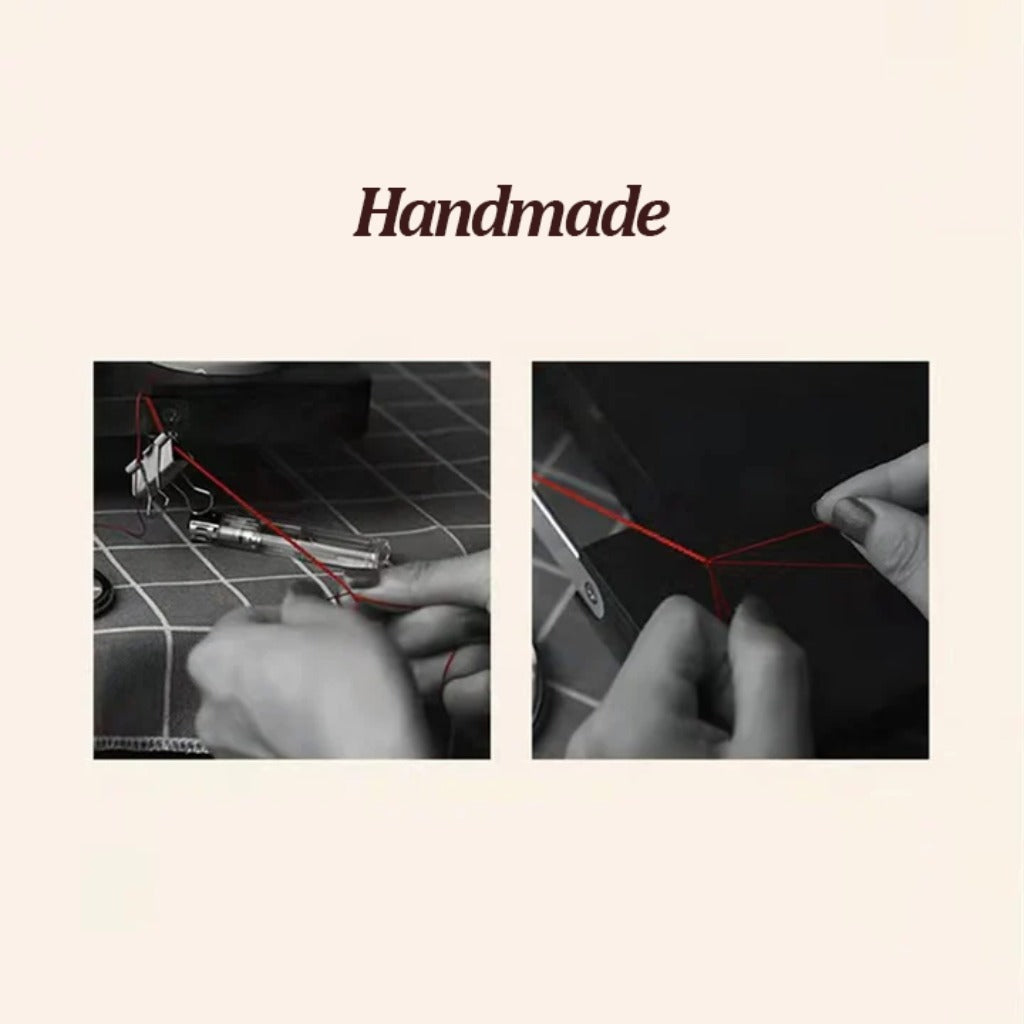 Fully Square Knot Woven Rope with Bead Accents Adjustable Fit – Four-Fold Harmony and Prosperity | Zen Ara Grove