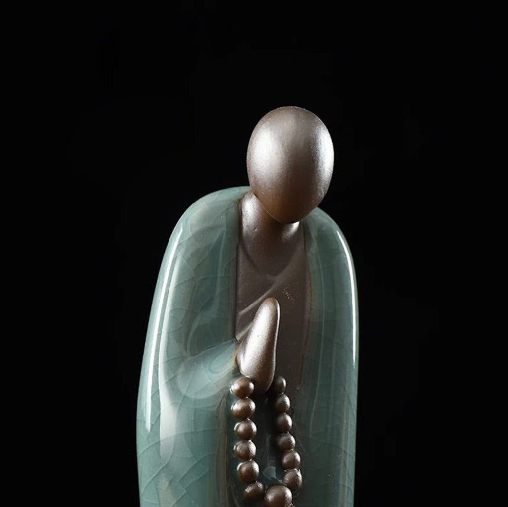 Minimalist Ceramic Formless Buddha – Serene Meditation Decor for Mindful Living | Zen Ara Grove