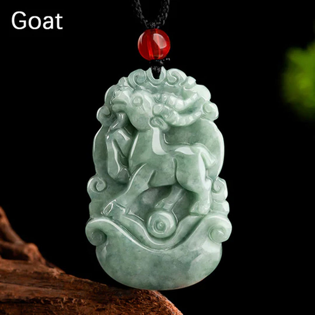 Chinese Zodiac Jade Pendant – Eternal Blessing & Protection | Zen Ara Grove
