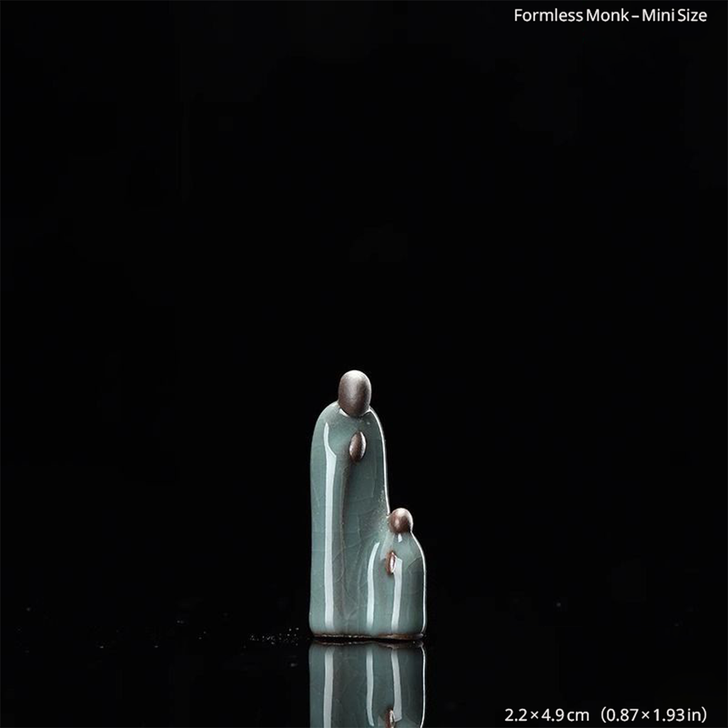 Minimalist Ceramic Formless Buddha – Serene Meditation Decor for Mindful Living | Zen Ara Grove