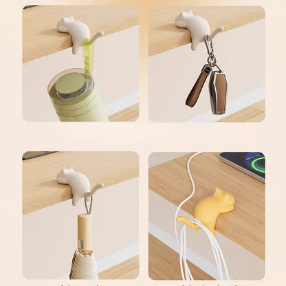 Adorable Cat Desk Hook – Perfect Gift & Organizer | Zen Ara Grove