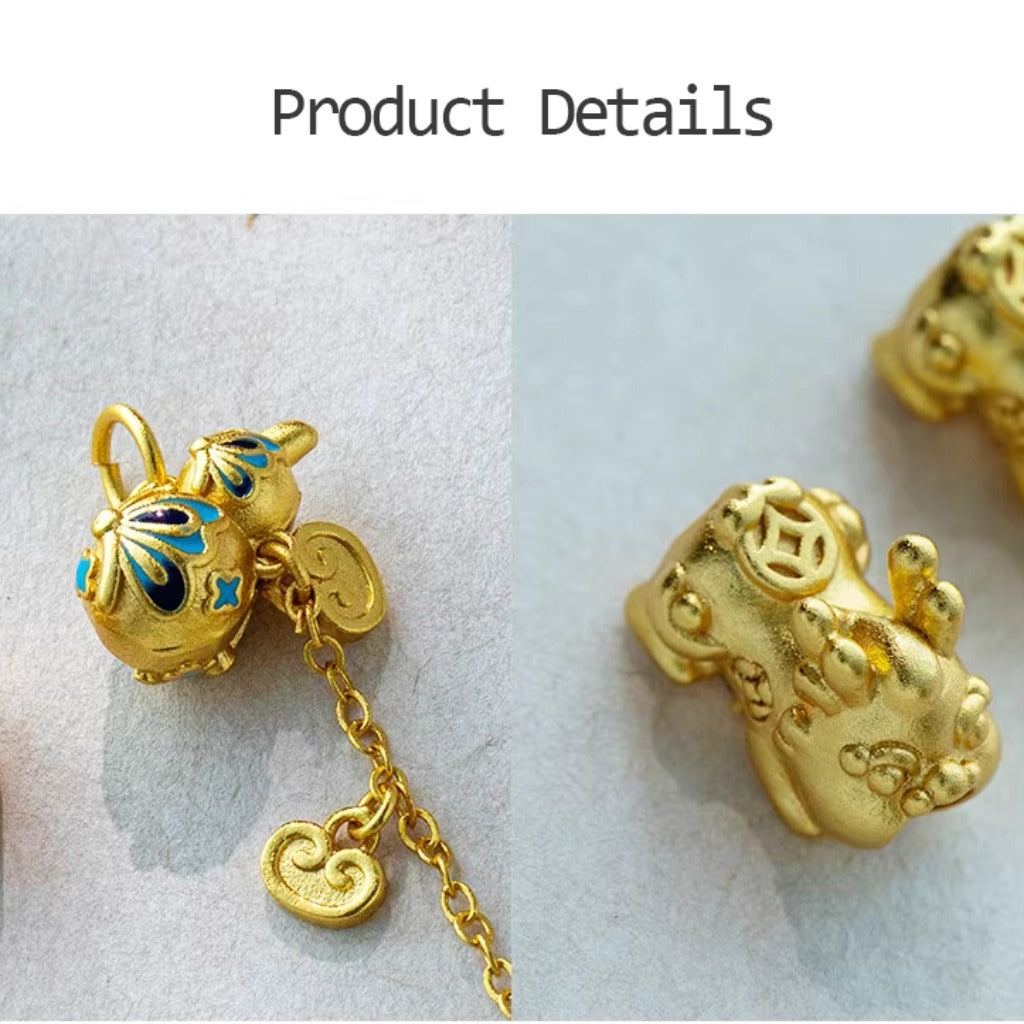 DIY Handwoven Red Cord Bracelet with Gold-Tone Fortune Bead – Make Your Own Lucky Charm | Zen Ara Grove