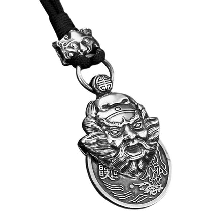 Vintage Zhong Kui Guardian Pendant – Timeless Protection & Courage | Zen Ara Grove