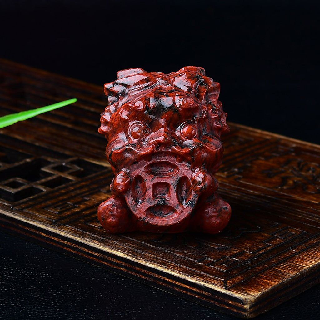 Crystal Pixiu Hand‑Carved Figurine — Meaning of Prosperity & Protection | Zen Ara Grove