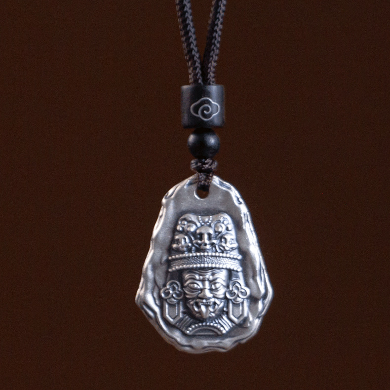 Zaqilam Pendant – Tibetan Goddess of Fortune in Sterling Silver | Zen Ara Grove