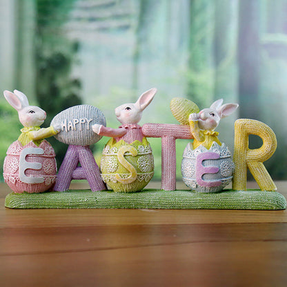 Easter Bunny and Egg Table Décor – Creativity & Joy | Zen Ara Grove