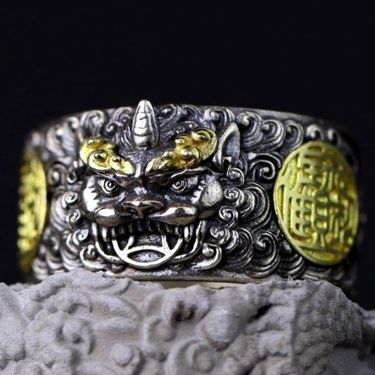 Pixiu Treasure Ring – Attract Abundance & Luck | Zen Ara Grove