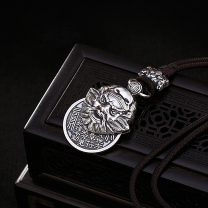 Vintage Zhong Kui Guardian Pendant – Timeless Protection & Courage | Zen Ara Grove
