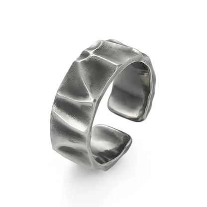 Faceted Light Ring – 999 Silver Artisan Craft | Zen Ara Grove