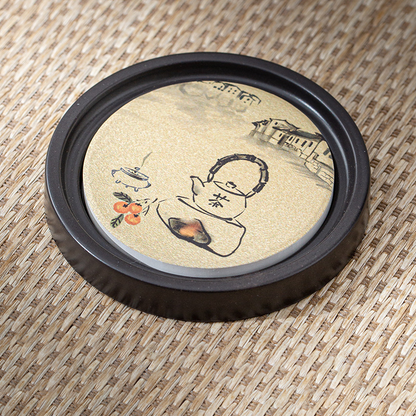 TODAY ONLY! Oriental Zen Style Drink Coaster | Zen Ara Grove