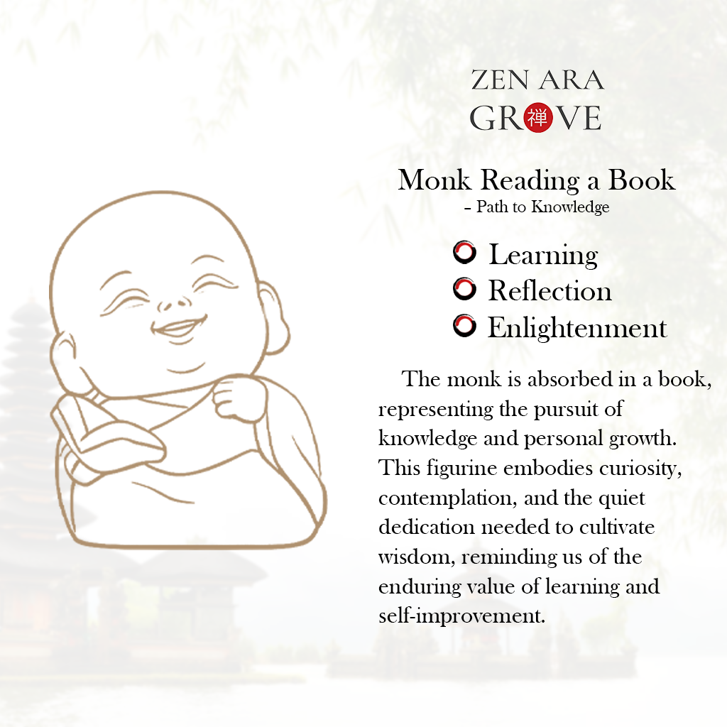 Handcrafted Solid Brass Monk’s Pursuit of Arts Collection | Zen Ara Grove