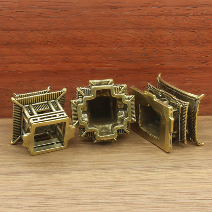 Limited Time Offer · Handcrafted Brass Miniature Pavilion Set – Symbol of Serenity and Wisdom | Zen Ara Grove