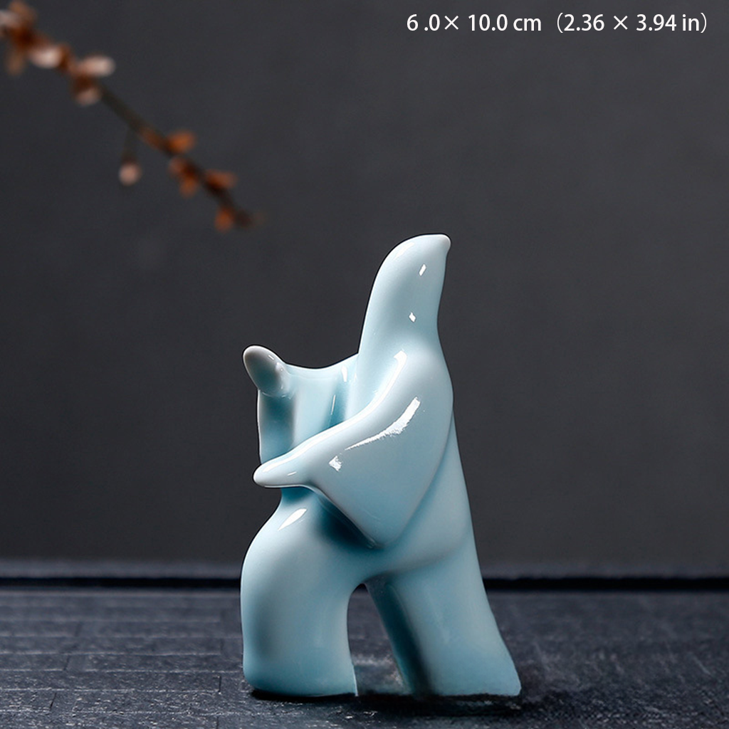 Tai Chi Celadon Figurine – Handcrafted Martial Arts Decor | Zen Ara Grove