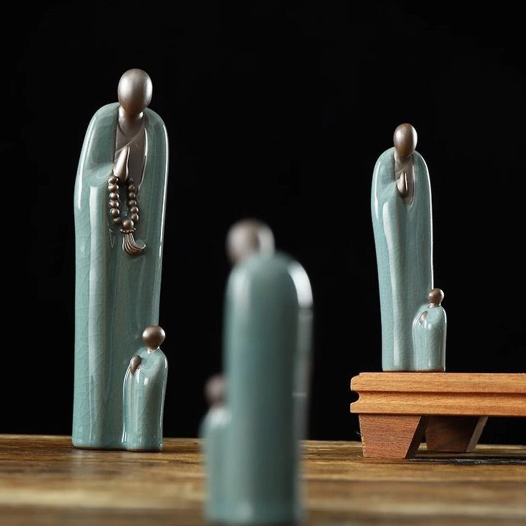 Minimalist Ceramic Formless Buddha – Serene Meditation Decor for Mindful Living | Zen Ara Grove