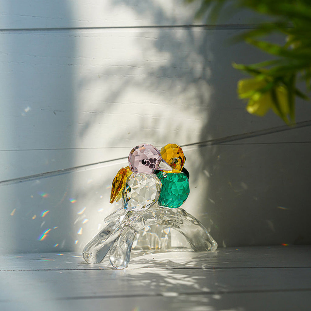 Crystal Glass Bird Figurine – A Graceful Symbol of Companionship | Zen Ara Grove