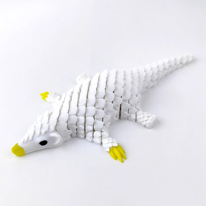 Fully Articulated Pangolin Fidget – Movable Scales, Calming Touch | Zen Ara Grove