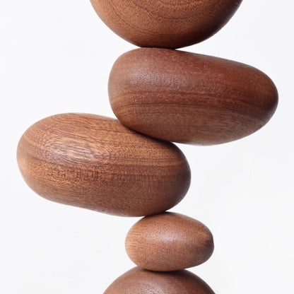Wooden Balance Stones – Magnetic Desk & Home Decor | Zen Ara Grove