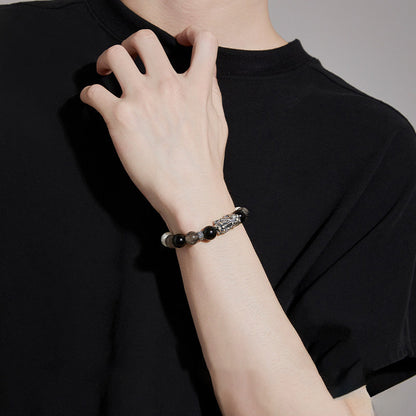 999 Sterling Silver Adjustable Pixiu Couple Bracelet – Blessing of Wealth and Togetherness | Zen Ara Grove