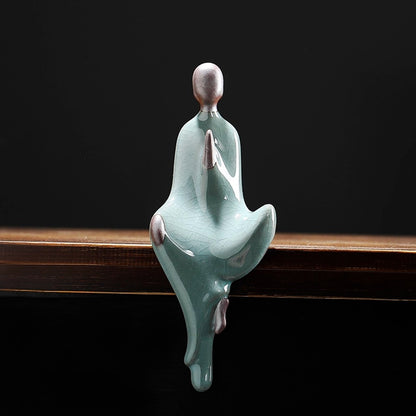 Porcelain Formless Buddha Figurine – Zen Style Mindfulness Sculpture | Zen Ara Grove