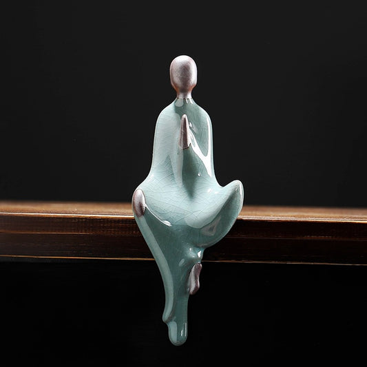 Porcelain Formless Buddha Figurine – Zen Style Mindfulness Sculpture | Zen Ara Grove