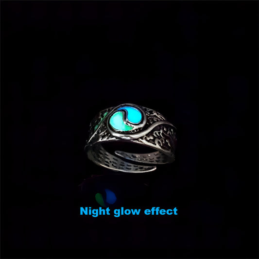 Zen Yin Yang Glow Ring – Balance in Motion | Zen Ara Grove