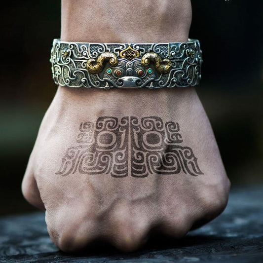 Taotie Beast Bracelet – Ancient Chinese Guardian of Power | Zen Ara Grove