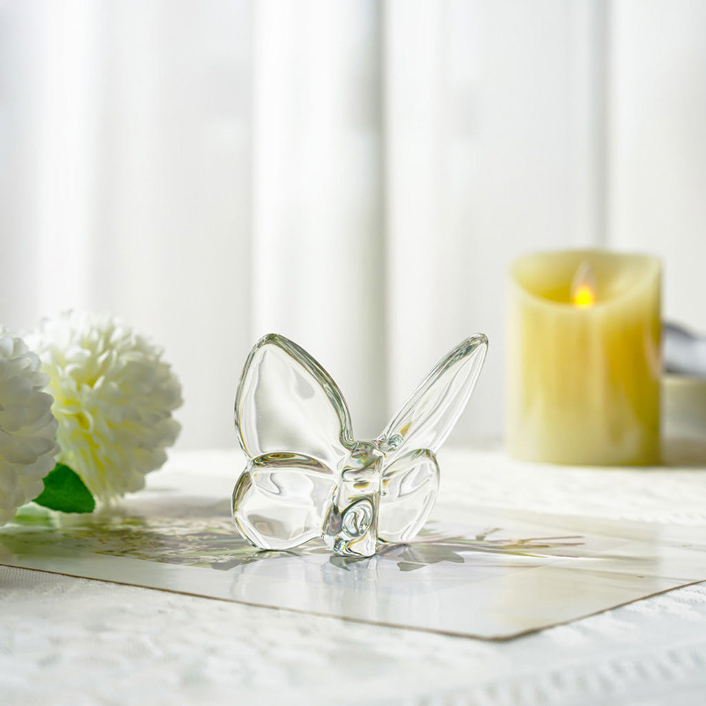 Crystal Glass Butterfly Figurine – A Symbol of Transformation and Grace | Zen Ara Grove