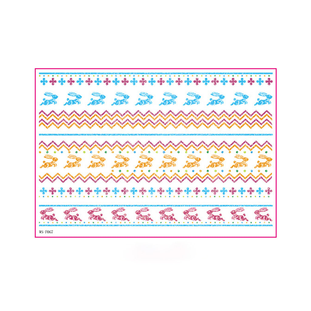 Glitter Easter Temporary Tattoos for Kids – Joy & Sparkle | Zen Ara Grove