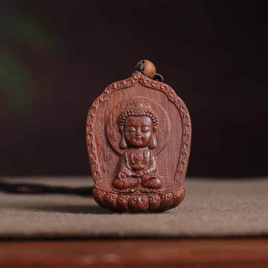 Sandalwood & Rosewood Pendant – Symbol of Protection and Inner Peace | Zen Ara Grove