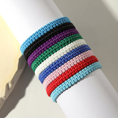 Zen Minimalist Handwoven Lucky Red String Bracelet | Zen Ara Grove