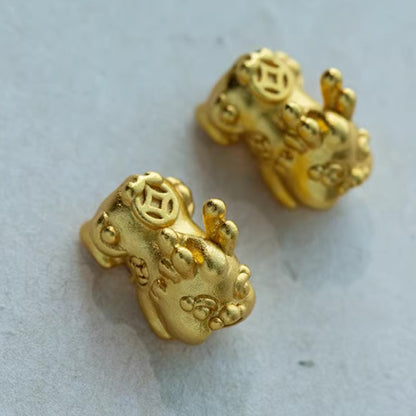 DIY Handwoven Red Cord Bracelet with Gold-Tone Fortune Bead – Make Your Own Lucky Charm | Zen Ara Grove